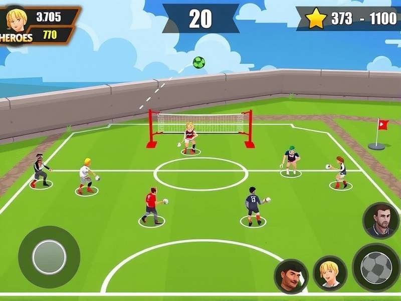Volley Heroes Victory Gameplay Screenshot